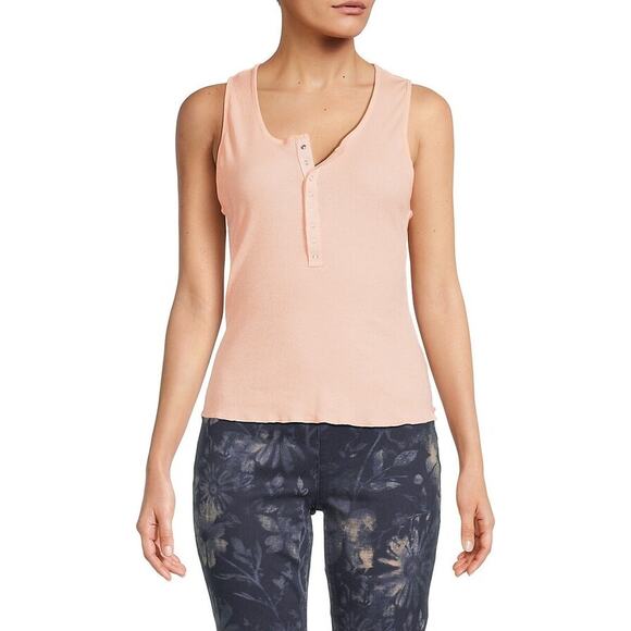 NWOT Intimately Free People The Laid Back Tank Top in Light Orange Size Small - Picture 1 of 13